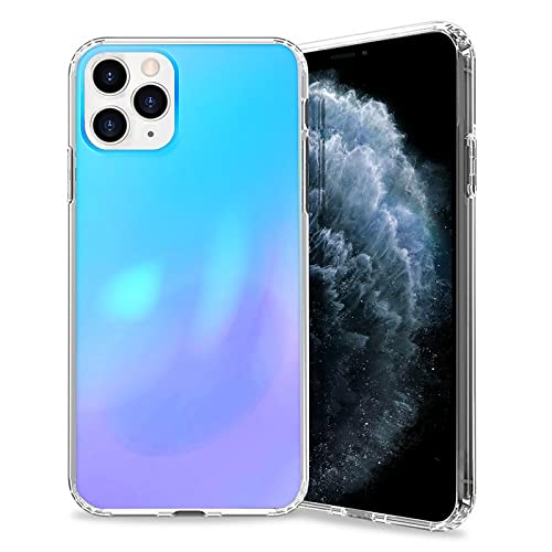 Roton For Iphone 11 Pro Aurora Case, Shockproof Screen & Camera Protection Bumper Case, Aura Holographic Aesthetic Iridescent Cover, 5.8 Inch, Aurora Clear #TOP4