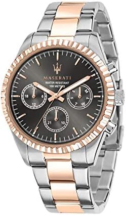 Orologio Quarzo MASERATI Velocità slim R8873653001 Acciaio rosa 41 mm Uomo