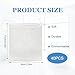 TURAOHU 40 PCS Soap Saver Bag, Exfoliating Mesh Soap Saver Pouch Bags, Bubble Mesh Net Bags with Drawstring, Easy to Store, for Shower, Face Cleansing, White