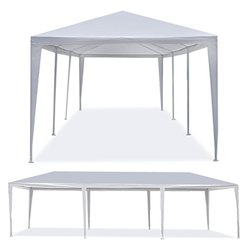 F2C Outdoor Gazebo White Canopy with sidewalls Party Wedding Tent Cater Events Pavilion Beach BBQ Event - Image 4
