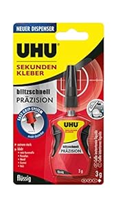 UHU Sekundenkleber blitzschnell PRÄZISION 3g