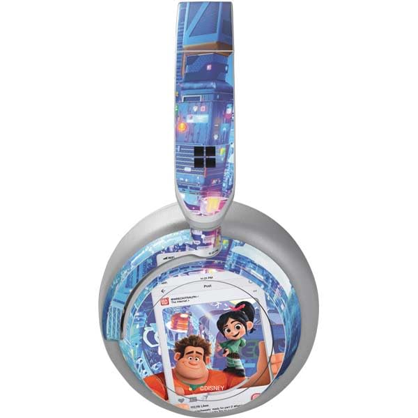 Skinit Decal Audio Skin Compatible with Surface Headphones - Officially Licensed Disney Wreck-it Ralph and Vanellope Instagram Pose Design