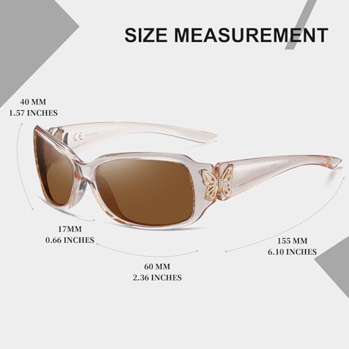 Image of HAOLOTA Polarized Sunglasses Men Women Designer Driving glasses Lightweight UV400 Protection