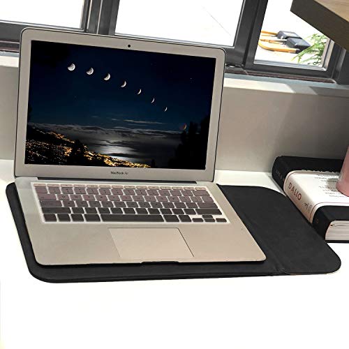 Allinside 13 inch Laptop Sleeve Case for MacBook Neo A18 Pro/MacBook Air 13 2018-2026/MacBook Pro 13 2016-2022, Waterproof PU Leather Laptop Sleeve Bag Protective Vertical Case Cover, Black by Allinside - Image 8