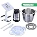 Qinkada Food Processor, 500W Powerful Meat Grinder, 14Cup Stainless Steel Bowl, 3 Speed Modes 4 Bi-Level Blades for Onion, Meat, Nuts, Fruit, Garlic, Vegetable, Baby Food