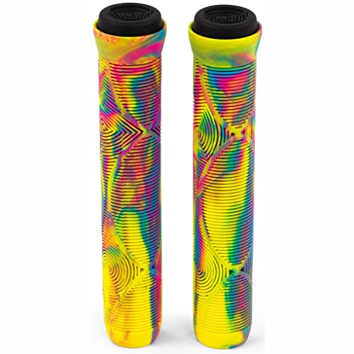 Slamm Scooters Team Swirl Bar Grips Lenker für Roller, Mehrfarbig (Tropical), 165 mm Cover