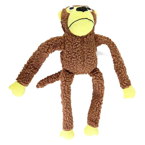 Brinquedo Mordedor Macaco De Pelúcia Para Pets Cães Cachorro - Grande