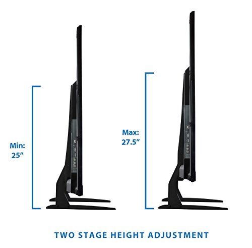 Mount-It! Universal Tv Stand Base Replacement, Table Top Pedestal Mount Fits 32 37 40 42 47 50 55 60 Inch Lcd Led Plasma Tvs, 110 Lb Capacity, Vesa 800 X 400Mm (Mi-849) #TOP4