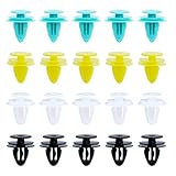 【Utilisations Variées】Idéal pour fixer ou remplacer des attaches sur les panneaux de portières, pare-chocs, éléments de hayon et autres parties de carrosserie. Compatible avec la majorité des modèles de véhicules.