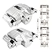Torchbeam Front Brake Calipers Set for Honda 1997-2001 CR-V, Honda 1997-2001 Prelude, Honda 1995-1998 Odyssey, Front Left and Front Right Calipers Replace # 19B1461+19B1460