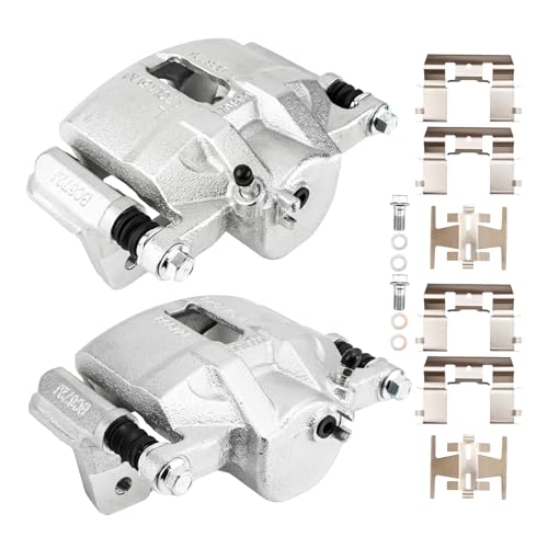 Image of PHILTOP Front Brake Caliper 19-B1461, 19-B1460 Compatible with 1997-2001 Honda CR-V, 1993-2001 Honda Prelude, 1991-1997 Honda Accord, 1995-1998 Honda Odyssey, 1997-1999 Acura CL, 1995-1998 Acura TL