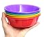 Curious Minds Busy Bags 6 Jumbo Color Sorting Bowls for Preschool and Early Childhood Education - Color learning toy - Sorting Tray