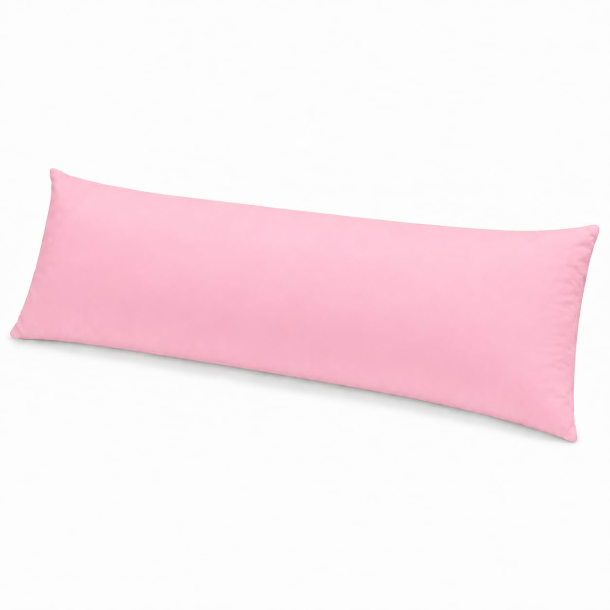 AmigoZone Bolster Pillowcases - Pregnancy Maternity Orthopaedic Support Pillowcase (Super King 6FT (72"), Pink) โ image 1