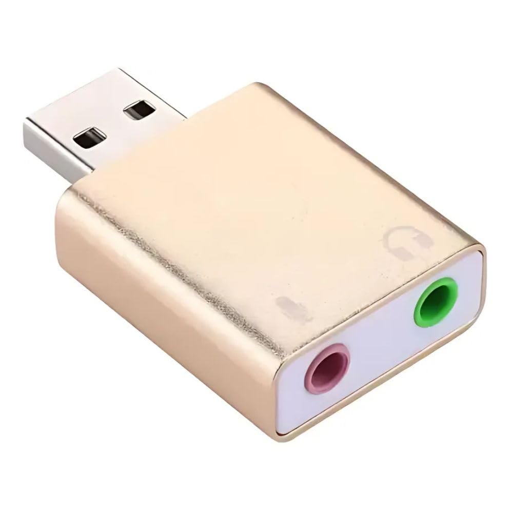 Drumstone (𝗦𝗽𝗲𝗰𝗶𝗮𝗹 𝟭𝟬 𝗬𝗲𝗮𝗿𝘀 𝗪𝗮𝗿𝗿𝗮𝗻𝘁𝘆) USB External Sound Card Adapter – Plug & Play Audio Interface | Enhance Sound Quality for PC & Laptop | 3.5mm Jack for Headsets-image-43