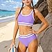 Cute Clothes for Teen Girls Girls Bathing Suit High Waisted Swimsuit Summer Fashion Swimming Adjustable Straps Swimwear 2 Piece Sets for Teens