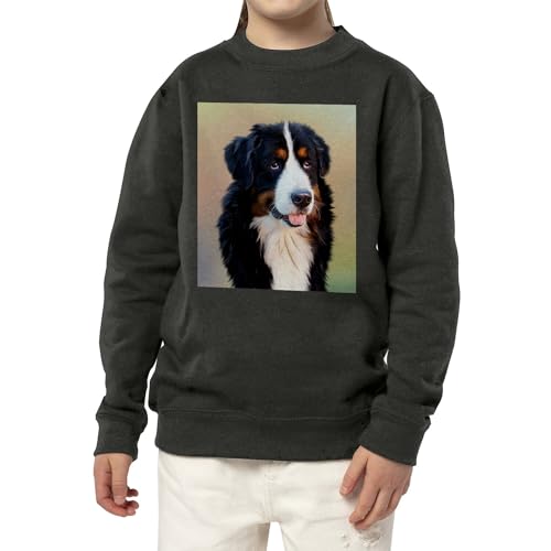 Sweat enfant Saint-Bernard mignon pour les sorties d'hiver - 3