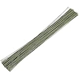 Juvale Green Floral Wire, 24 Gauge (16 in, 200-Pack) - Florist Wire 24 Gauge