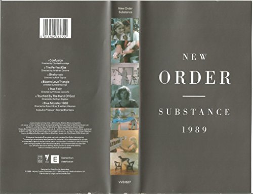 New Order: Substance 1989 [Vhs]