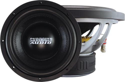 Sundown Audio Horizon HZ-12 12\" Subwoofer - 750W RMS, Dual 4? Voice Coil, 14mm Xmax, Cast Aluminum Frame, Vented Motor Cooling for High-Performance Car Subwoofer Systems