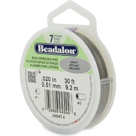 Beadalon 0.51 mm 7 Strand Bright Wire Cover