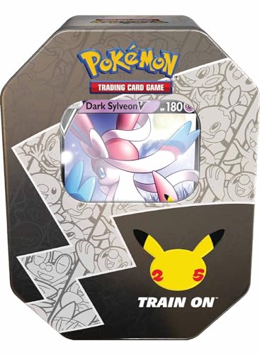 Pokémon 25th Anniversary Celebrations Dark Sylveon V Tin - EN