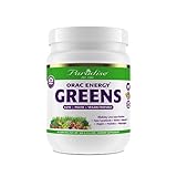 Paradise ORAC Energy Greens Powder Extract, Super Antioxidants, Probiotics for Gut Health & Digestion, Vitamin C for Immunity, with Spirulina & Chlorella, Non-GMO, Gluten Free, 60 Servings
