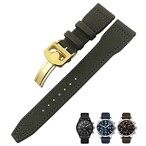 Correa de reloj de cuero duradera de 22 mm: renueva tu Big Pilot Watch con comodidad