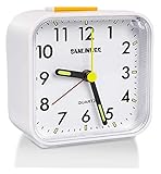 WTL Sveglia Sveglia BAMBINO A BATTERIA A POTELLATA ANTINO ARMINAZIONI ANALIGA NON TOLETTING SVEGLIA SENTIENTE CON LUMINOSA LARGO DISPLAY SNOOZE Funzione luce per camera da letto ufficio pesante traver