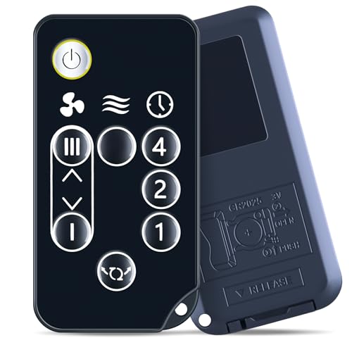 HZIME Ersatzfernbedienung passend für Iris Ohyama Woozoo PCF-SC15T Luftzirkulator-Ventilator