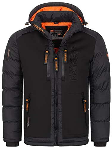 Geographical-Norway-warme-Herren-Winter-Jacke-FVSA-Stepp-Jacke-SKI-Outdoor