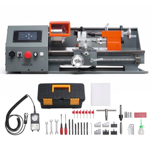VEVOR 8x16 Benchtop CNC Metal Lathe