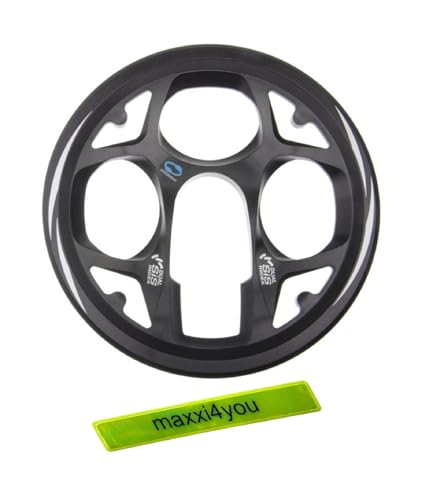 maxxi4you Shimano Kettenschutzring für FC-M311 42 Zähne mit Befestigungsschraube inkl Reflexband
