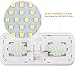 Kohree - Lámpara de LED para techo, iluminación interior para coche/RV/remolque/Camper/Barco DC...