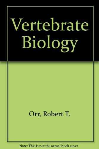 Vertebrate Biology 0721670180 Book Cover