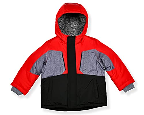 Arctic Quest boys Boys Ski Jacket and Snowbib Snowsuit Set 2 Piece Zip Up Jacket and Overall Snowsuit Set for Little Kids3