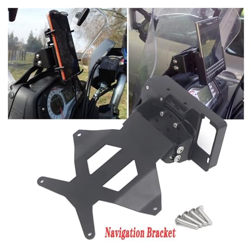 Support navigation Suzuki V-Strom 650 avec double chargeur USB pour moto - 2