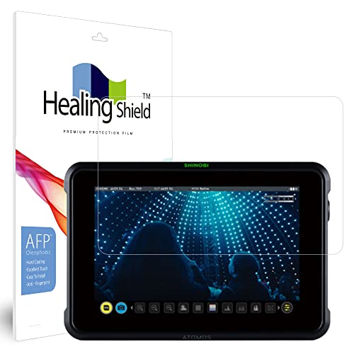 Muellery Healingshield �X�L���V�[���t���ی�t�B���� Screen Protector Oleophobic AFP Clear Film Compatible with Atomos Shinobi 7 PHAF485_tablet