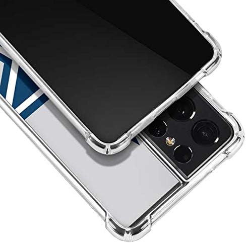 Skinit Clear Phone Case Compatible with Galaxy S21 Ultra 5G - Officially Licensed NFL Dallas Cowboys Large Logo Design