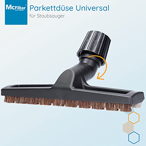 Miniatura 5 de Boquilla Universal Para Parqué, De 30 A 37 Mm, 30 Cm De Ancho, Adecuada Para Miele, Bosch, Siemens, Kärcher, Aeg, Electrolux, Bomann, Etc.