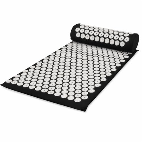 Esterilla para acupresión y masaje con picos estimulantes para relajar la espalda en casa