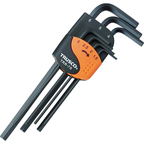TRUSCO 六角棒レンチセット 標準タイプ 7本組 TRR-7S
