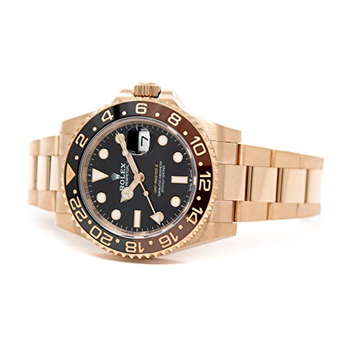 Rolex Gmt-Master Ii 126715 18K Rose Gold Watch Black Dial Black And Brown Rotatable Bezel Unworn #TOP7