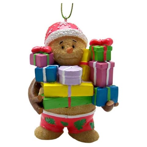 KC Hawaii Sandman with Presents Ornament Cover