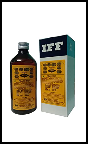 Image of Nithi Foods, IFF, Peach No. 1 - 500ml (commonly Used in Baking, Beverages, Confectionery, ice Cream, Desserts, and Savory Dishes)