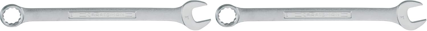 CRAFTSMAN Combination Wrench Set, SAE, 1-Inch (CMMT44705) (Pack of 2)