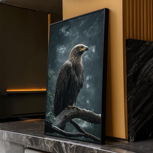 Sublimez un mur vide avec ce tableau aigle majestueux 40x60cm imprimé sur toile