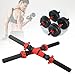 KAKAKE Dumbbell Bars, Weight Lifting Dumbbell Handles Star‑Shaped Lock Nut Fixed Whole Body Muscle Training for Gym for Fitness Training