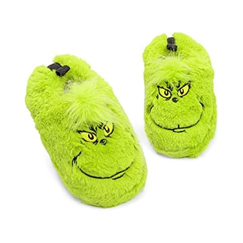 The Grinch Kids Slippers for Christmas Cover