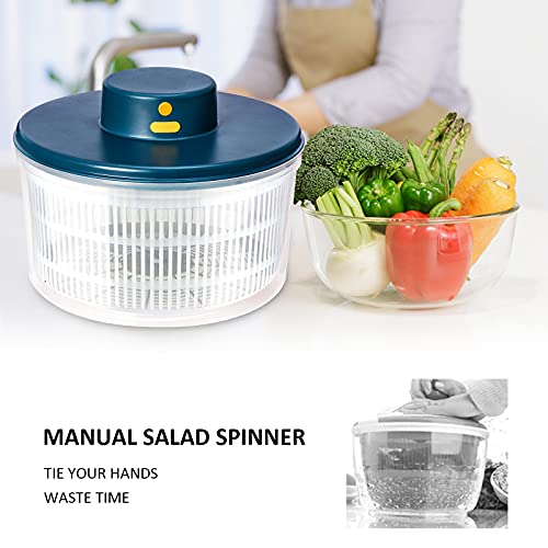 Bornku Electric Salad Spinner 3L - Usb Chargeble,Vegetable Washer With Bowl, Lettuce Cleaner And Dryer - Easy Water Drain System And Compact Storage,Bpa Free And Easy To Use #TOP5