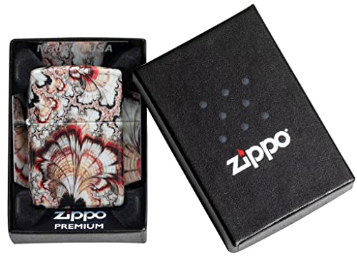 Zippo Sturmfeuerzeug - Mushroom, 540°, Color Image - Nachfüllbar - Wiederverwendbar - Windfestes Design - Geschenkbox - Made in USA
